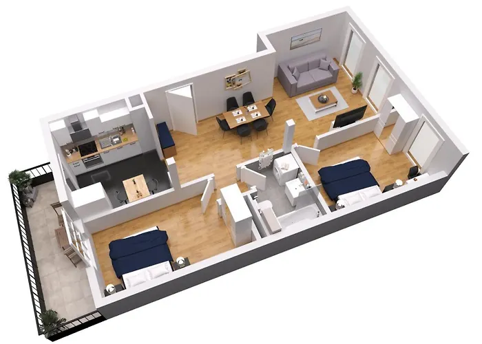 Zentrum Residenz - Wohnen Auf Hoechstem Niveau Apartment Leipzig